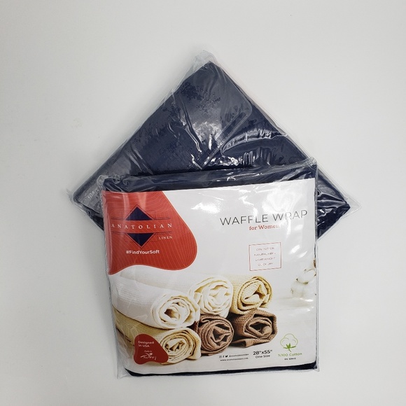 100% Cotton Turkish Waffle Wrap - Picture 2 of 2